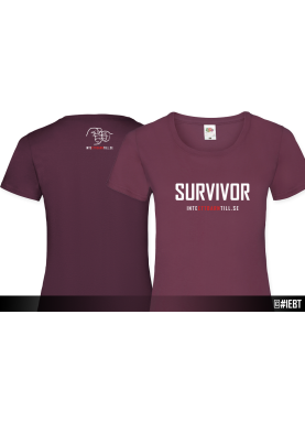 T-shirt Ladyfit "SURVIVOR"